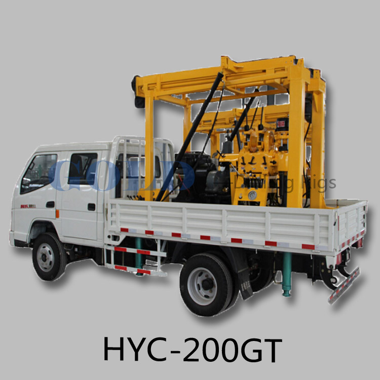 Truck Mounted Drilling Rig for Sale Main Machine Model XY-3 for Deep Basement