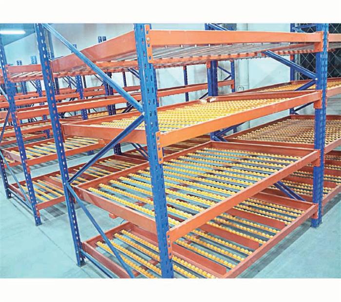 FIFO Warehouse Carton Flow Rack / Gravity Flow Racking Systems For Tobacco Industry