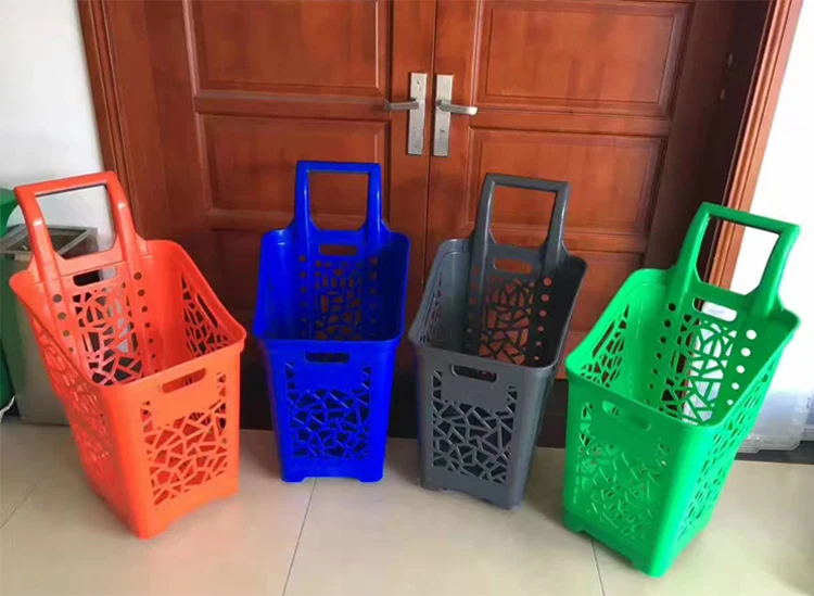 Large Supermarket Shopping Basket Plastic Convenience Store Basket