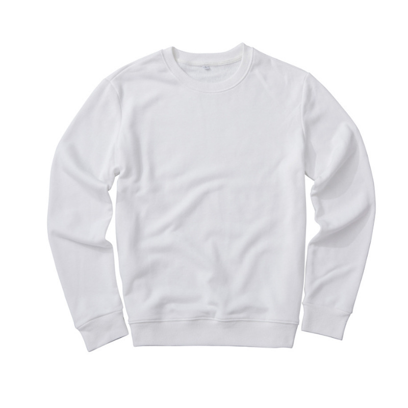 wholesale blank men's french terry wholesale crewneck sweatshirt