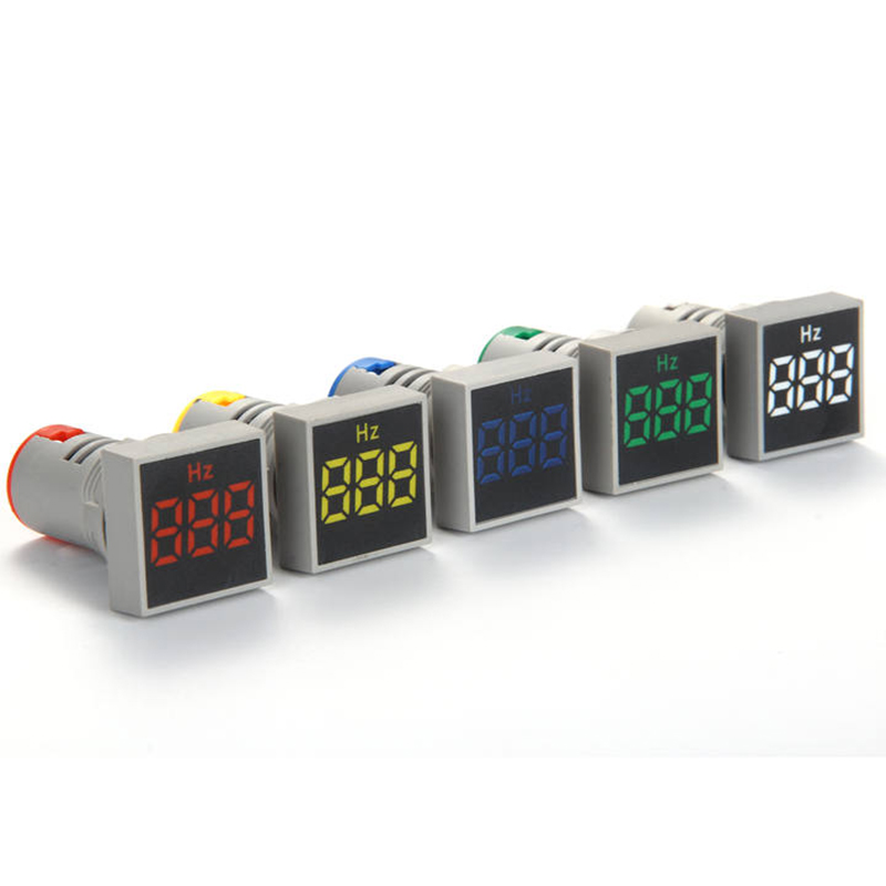 AD16 22mm blue LED Digital Display Electricity Frequency Meter 0-99hz