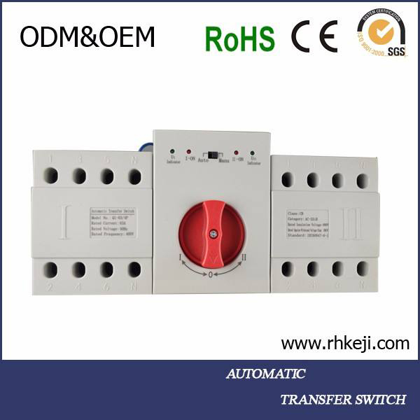 HOT sale ATSQ1 63A Automatic transfer switch 2poles