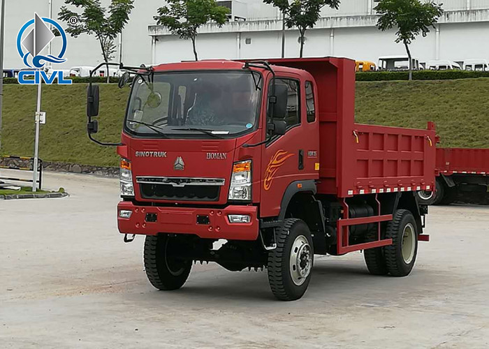 NEW SINO TRUCK 4x4 All Wheel Drive Dump Truck 12-14 Tons Tipper Truck