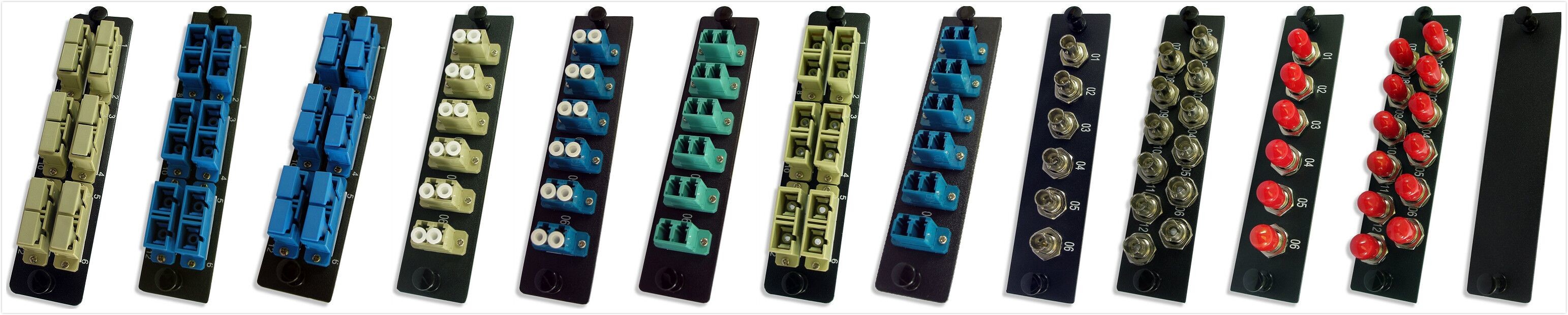 1X3 Port 1X4 Port Fiber Optic Adapter Panel LC Adapter Panel