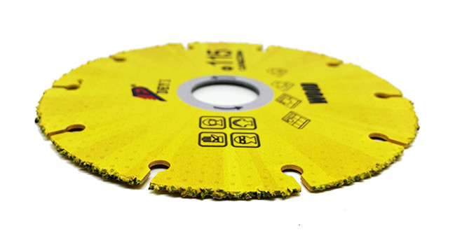 Deyi 115mm Circular Alloy Saw Blade With Grit Cutting Wood With Nail