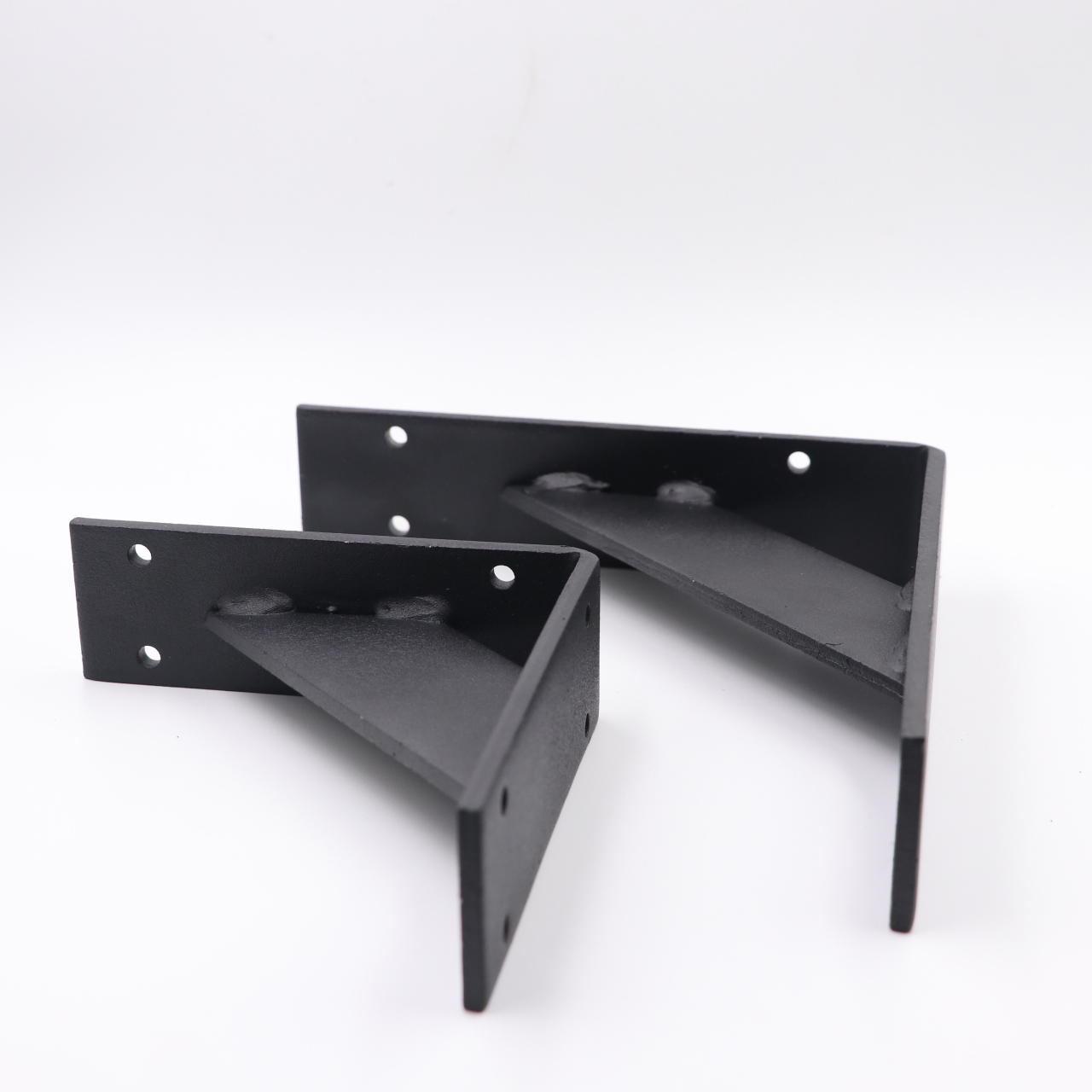 Nonstandard Furniture Metal Part Weld On Customized Weld On Steel Flat Metal Brackets