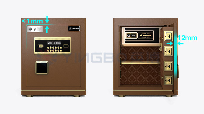 YB/N7-45 Electronic Digital Lock Office Safe Box Solid Steel 26±2kg