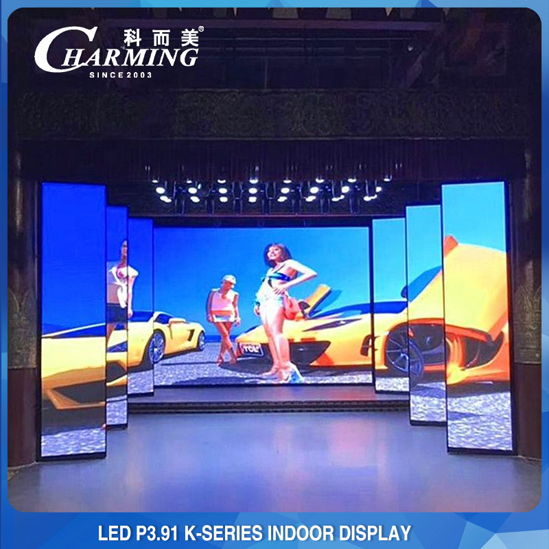 Outdoor P3.91 High Resolution LED Display Screen Panel 12Bit Front Maintenance