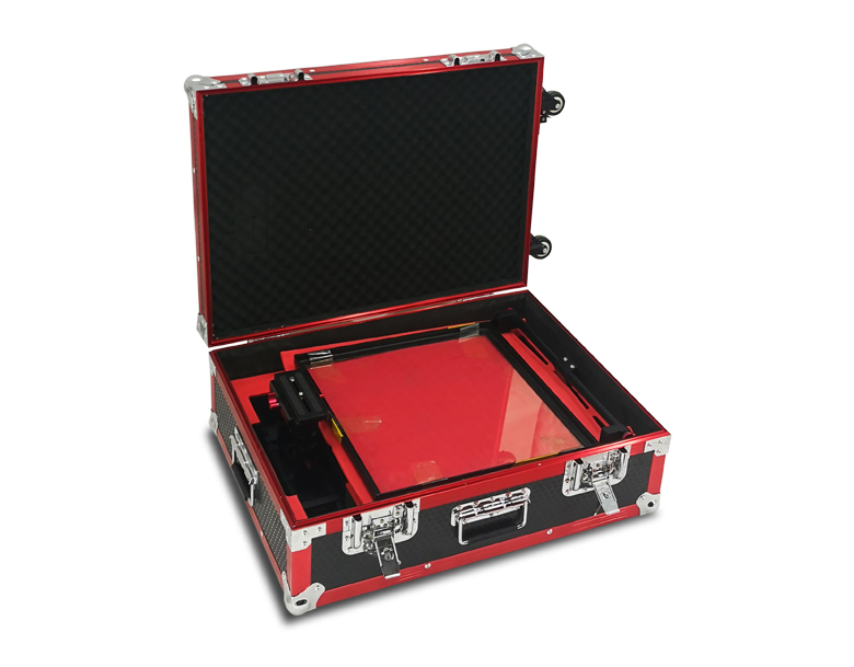 Self-Check Dual Screen 24" Autocue Teleprompter for Broadcasting Studio OEM/ODM Supported