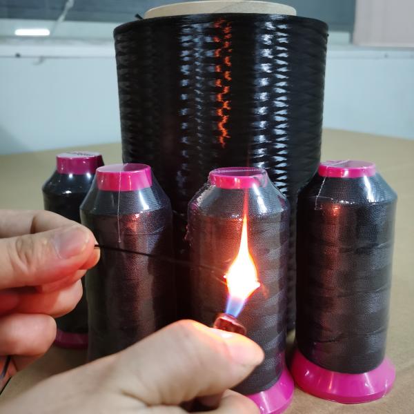 DuPont Kevlar Filament Twisted Ply Yarn 400D/3 Black Fire-Resistant Flame