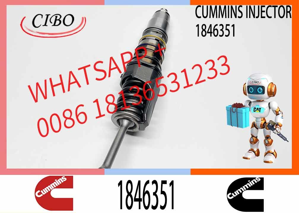 Remanufactured High quality common rail diesel fuel injector 1846351 1846350