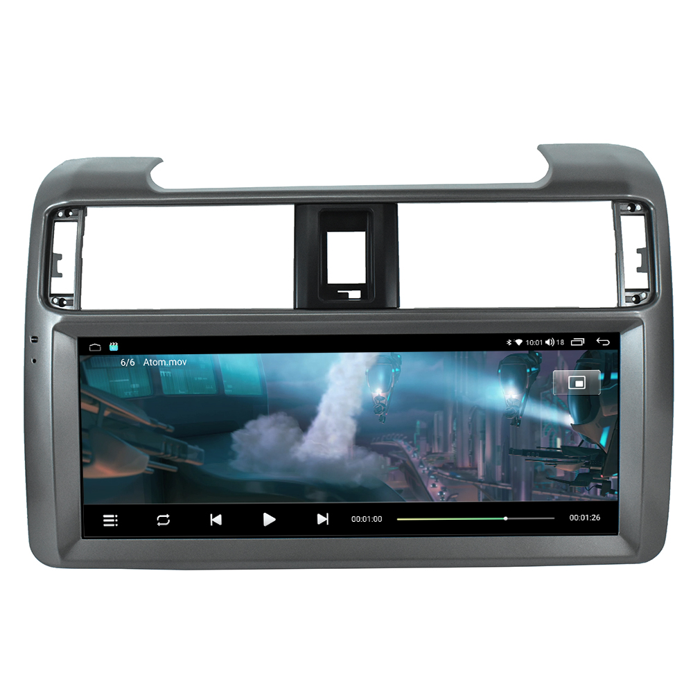 12.3 inch Touch Screen Stereo For 2009-2019 Toyota 4Runner Multimedia Player Stereo GPS Navigation wireless Carplay