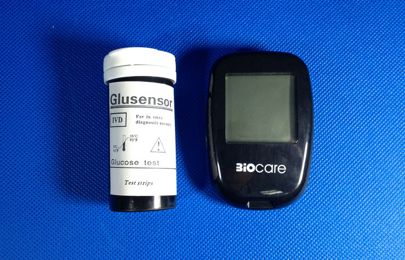 Digital Big Screen Blood Glucose Test Meter / Test Strip