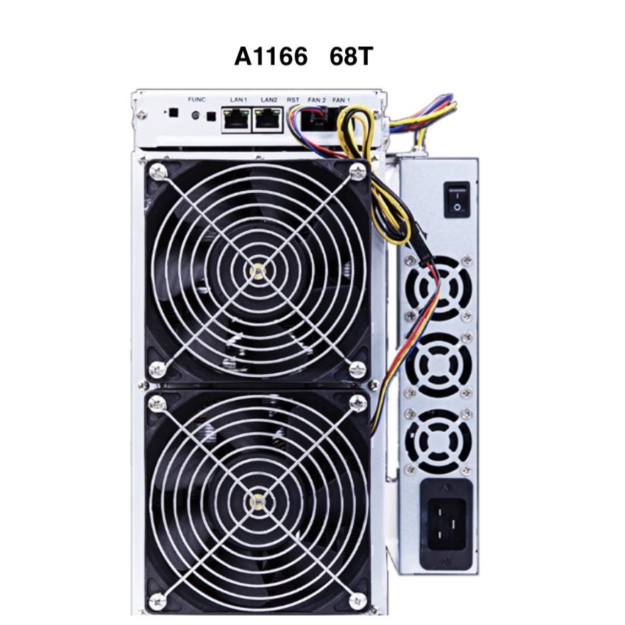 Canaan Avalon A1166 68th/S BTC Miner Machine 3196w Power