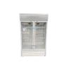 Buy cheap Beer And Beverage Double Glass Door Display Fridge 660L from wholesalers