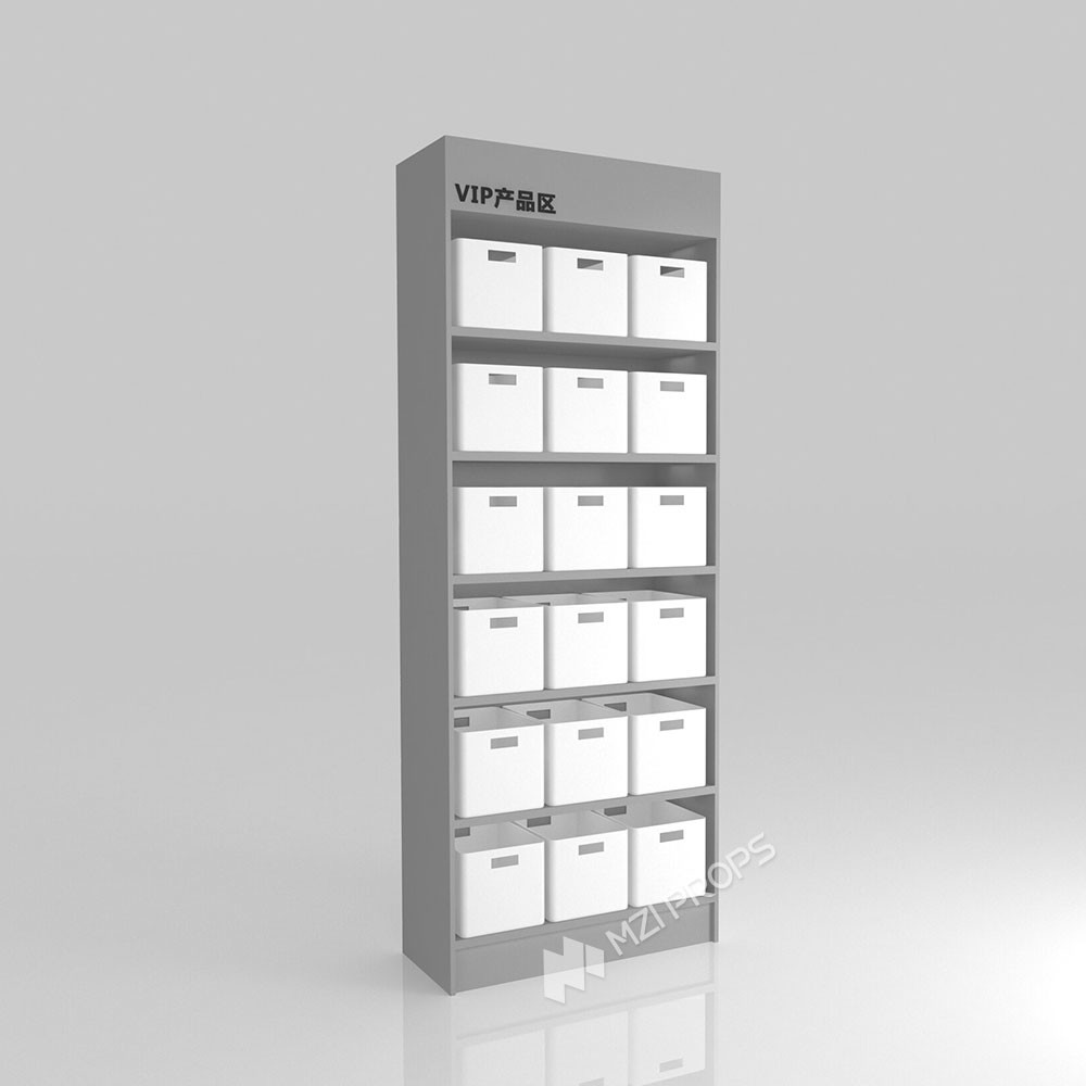 GDR10-TY-K01 Retail Store Display with Round USB Ports and Versatile Display for Mall Booths