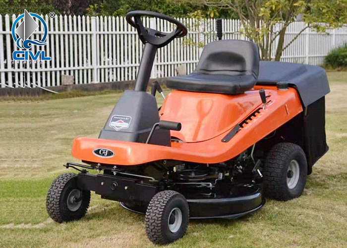 Four Wheel 30 Inch Weed Trimming Lawn Mower / Riding Lawn Mower / Rear Grass Collector Ride - On Lawn Mower Rider