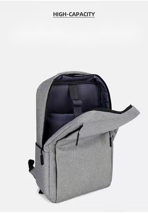 Lightweight Casual Travel Backpack Simple Daily Rucksack Business Shoulder Bag For Men