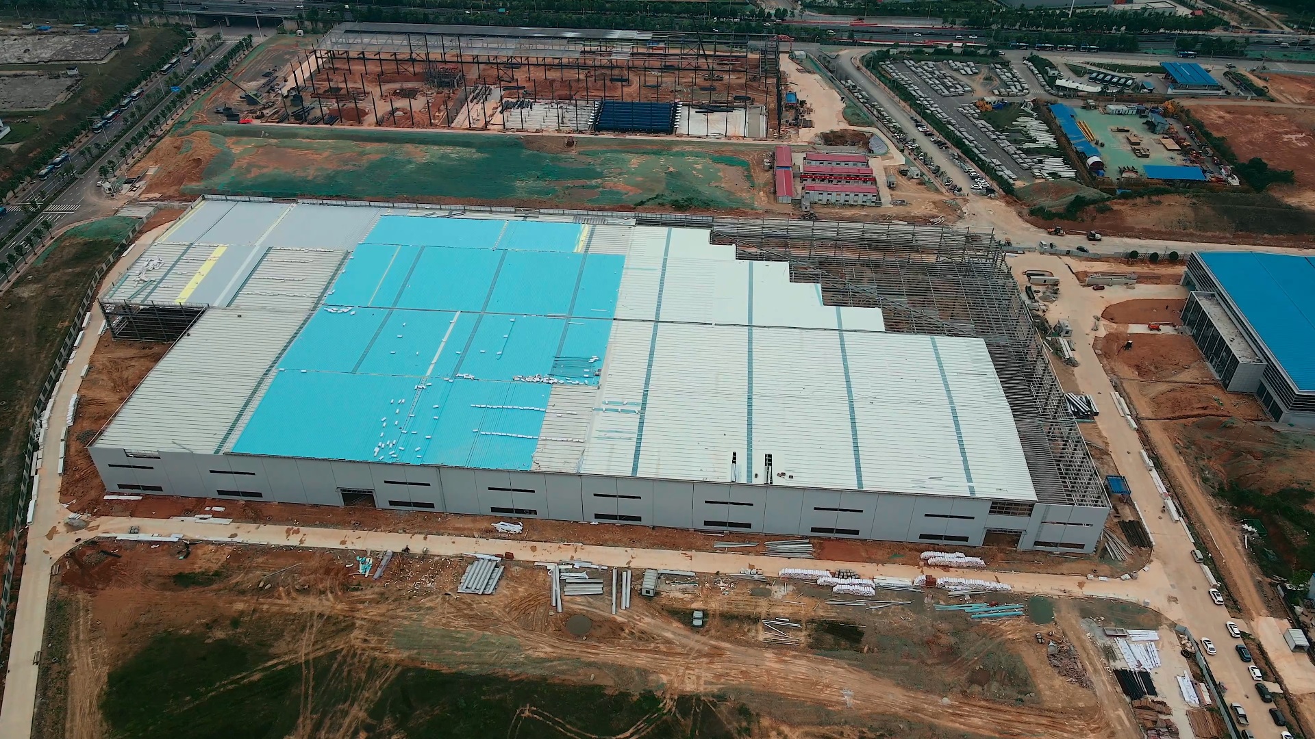 Prefab Steel Structure Homes Steel Barn House Workshop Metal Shed Logistics Factory Warehouse