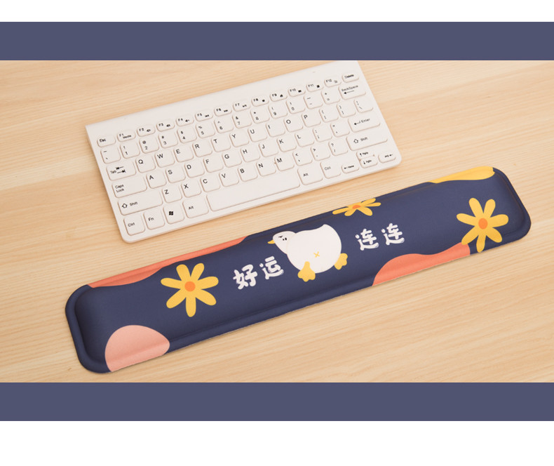 Ergonomic Gel Keyboard Wrist Rest , Waterproof Keyboard Hand Rest Pad