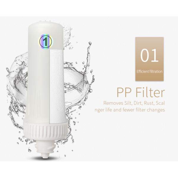 Counter 5 Stages Pure And Alkaline Water Filter Purifier System Without Electricity