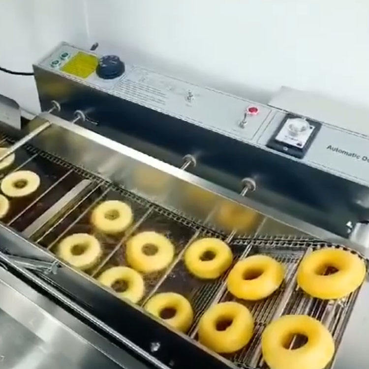 Automatic Stainless Steel Electric Mini Donut Maker Machine 450 pcs/h Capacity