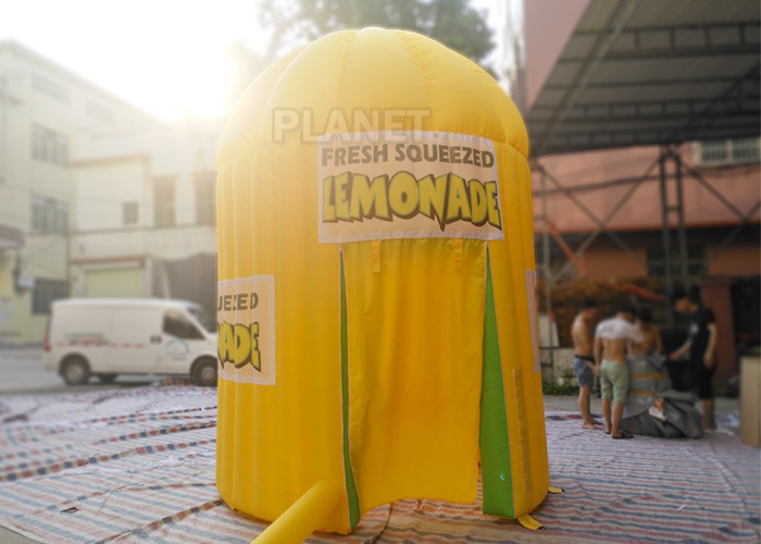 Portable Lemonade Stand Inflatable Lemonade Tent Inflatable Lemonade Cup