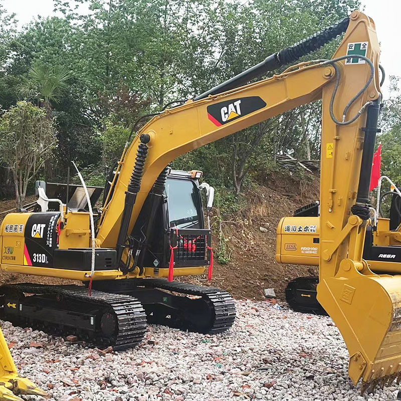 13ton Used Crawler Engineering Construction CAT 313 Excavator Mining Industry