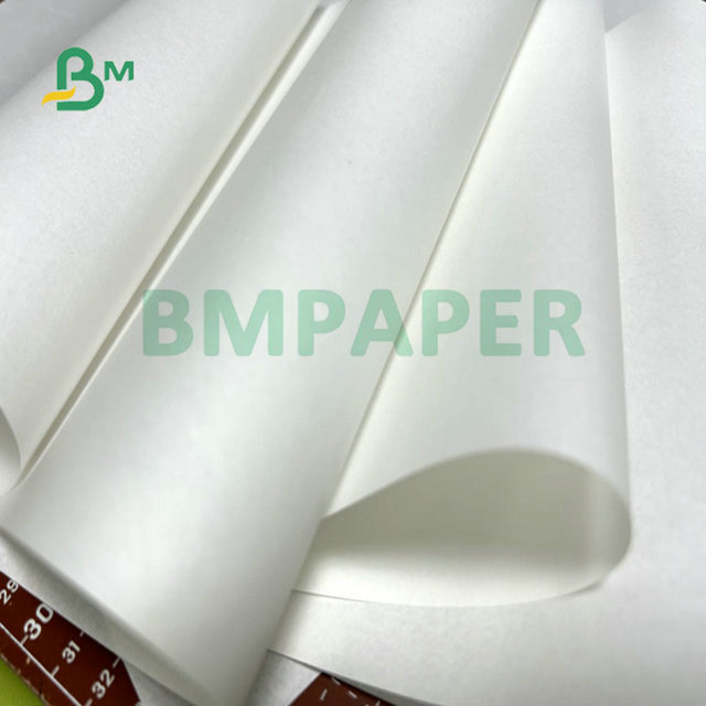 Natural Raw material 38gr 40gr 45gr Dry Waxed Greaseproof Sandwich Paper Sheet in 8.5 x 17inches 