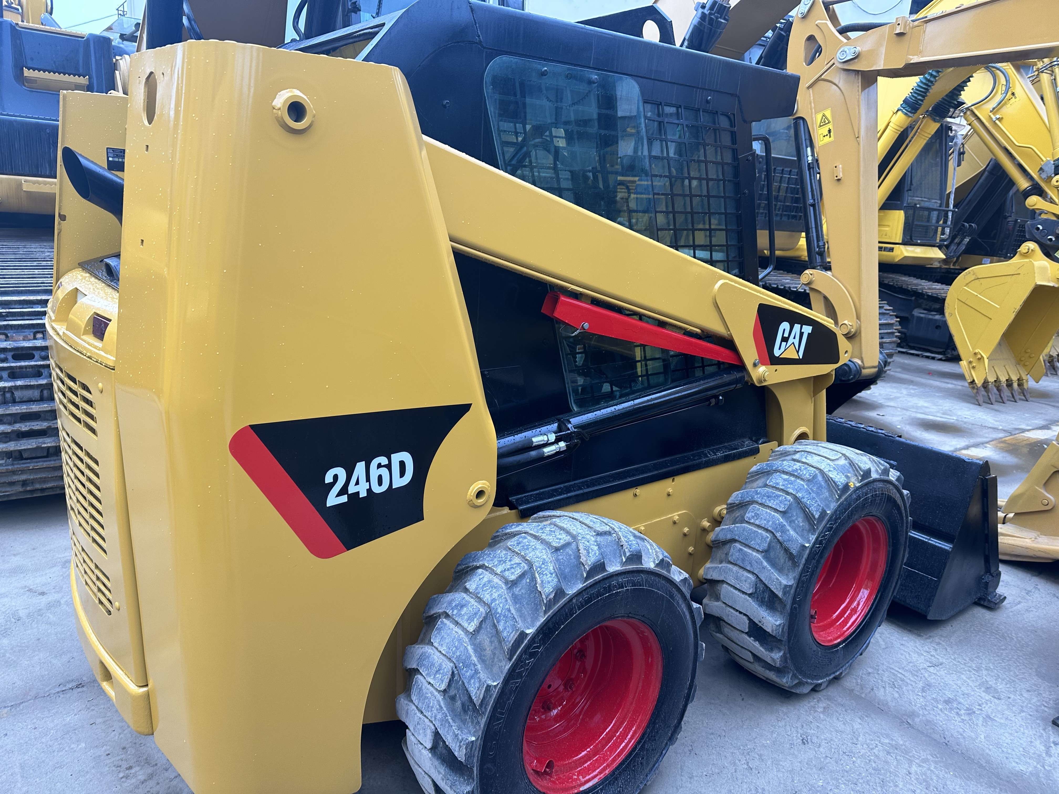 Caterpillar CAT 246D Used Skid Steer Loader Equipment 4.5 Ton Original