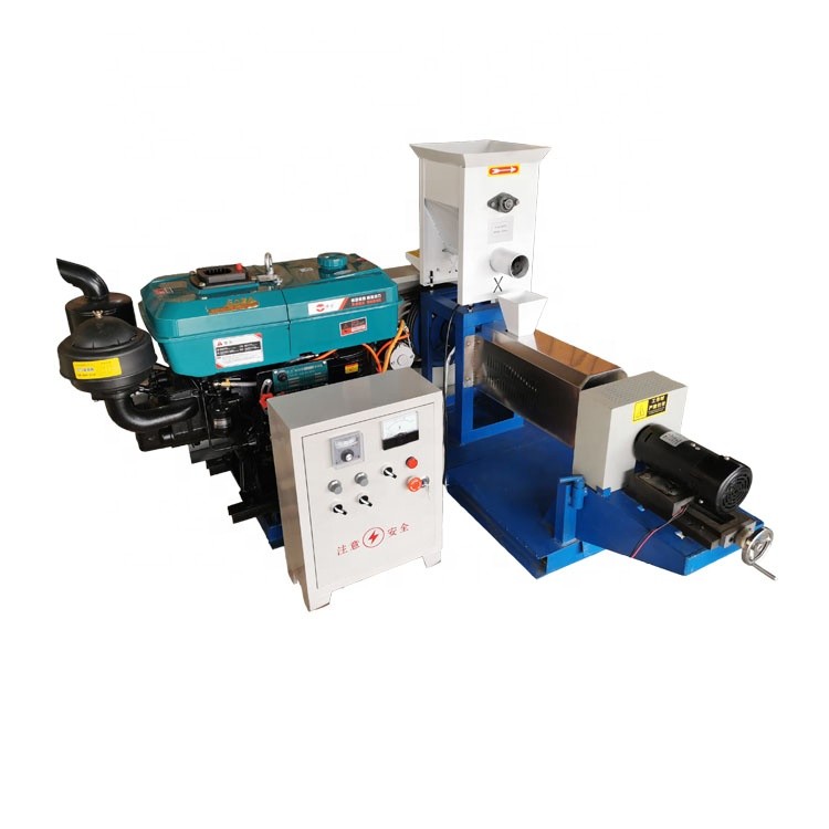 Speed Adjusted Floating Fish Feed Mill Machine High Capacity