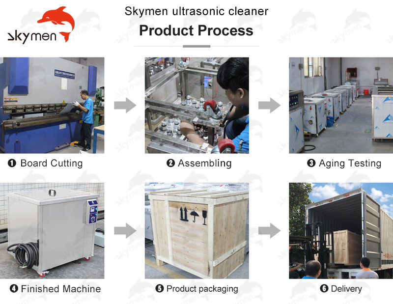 CE Rated 200L 80L Engine Parts Ultrasonic Cleaner