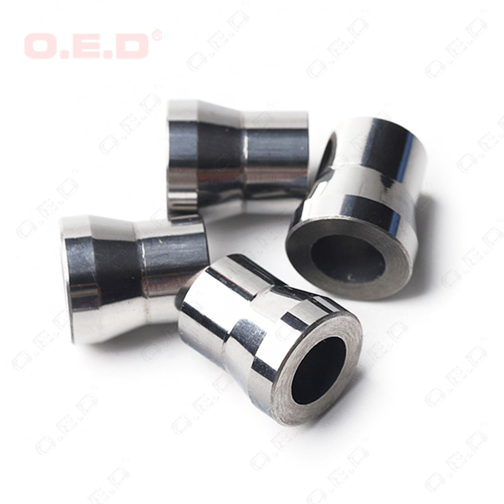 Polished Ra 0.4 Carbide Spray Nozzle , K40 Tungsten Carbide Wet Blaster Nozzle