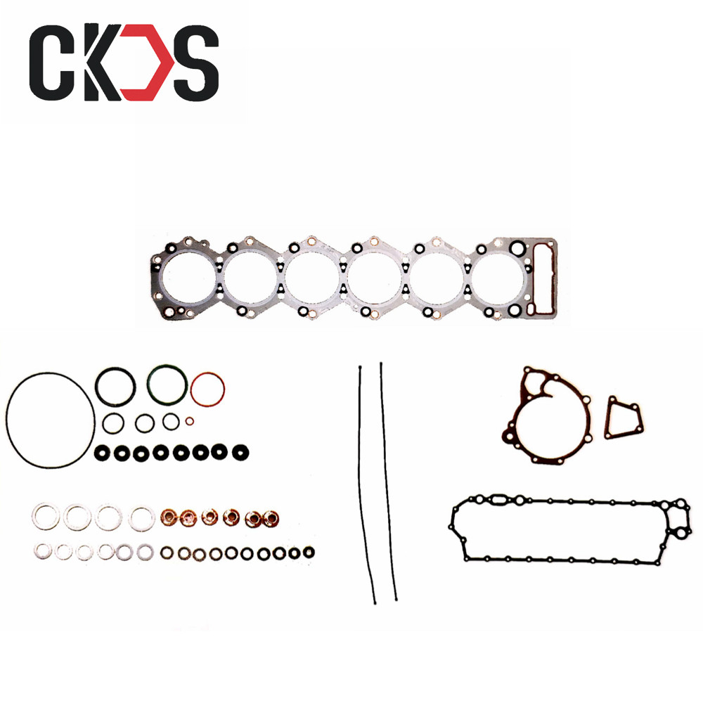 Japanese Truck Engine Parts Overhauling Gasket Set ISUZU 1-11141-161-0 1-11141-125-0 For Engine 6SA1