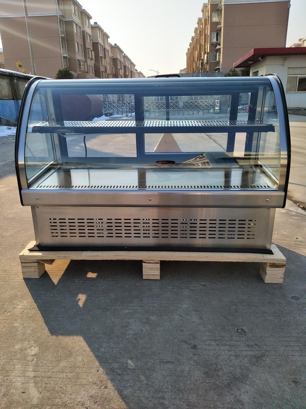 LED Interior Refrigerated Dessert Cake Display Case 3.3CU.FT