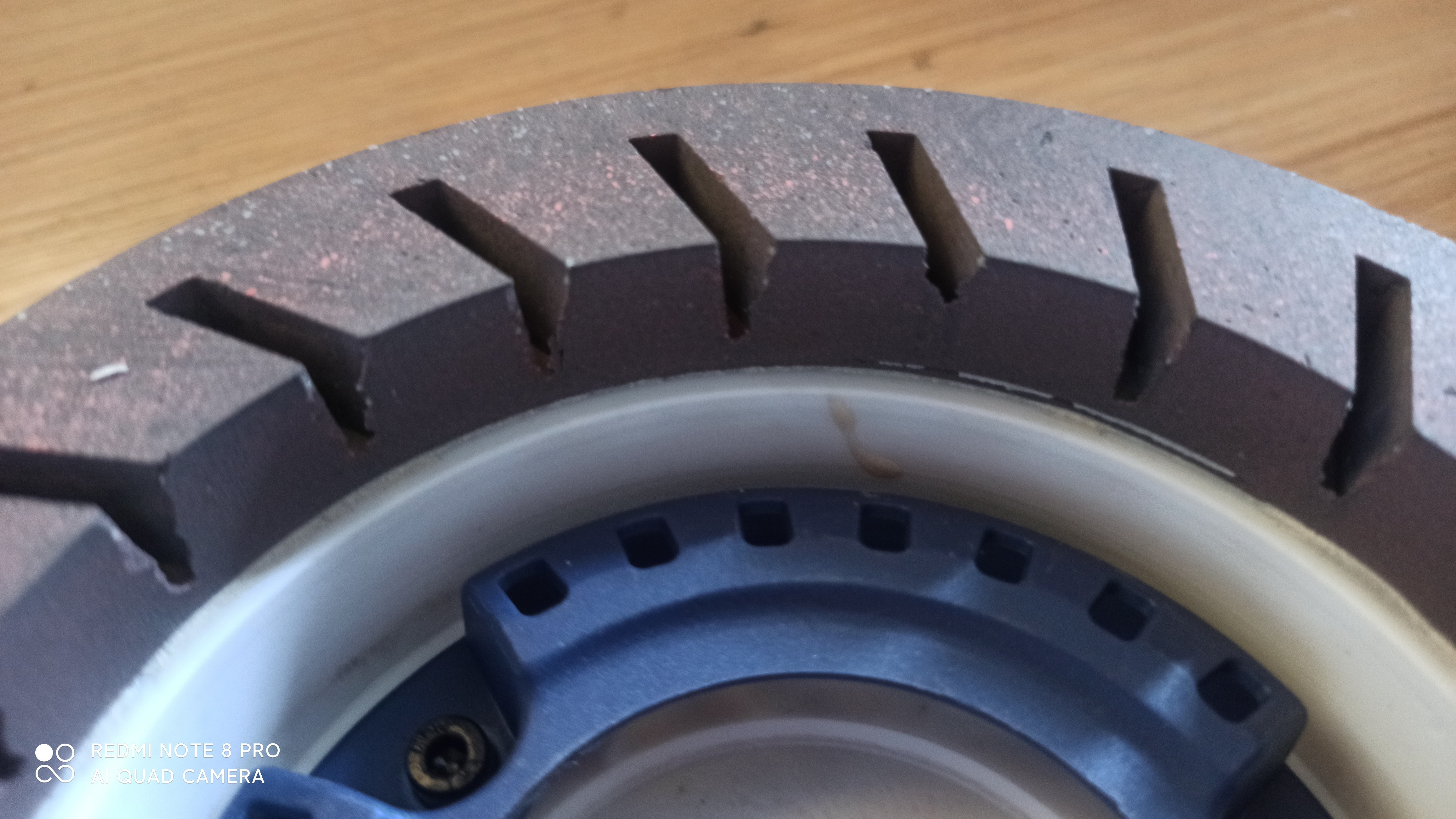 Thin Glass Protection Wheel Resin Grinding Wheel Thickness 20*12