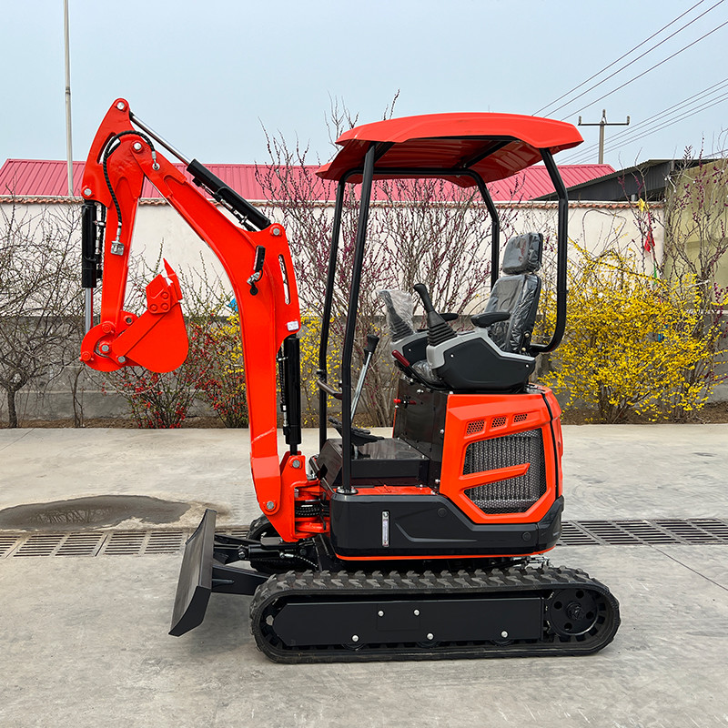 Mulcher Mini Excavator Earth Moving Machinery Chinese 1.8t Compact Mini Excavators