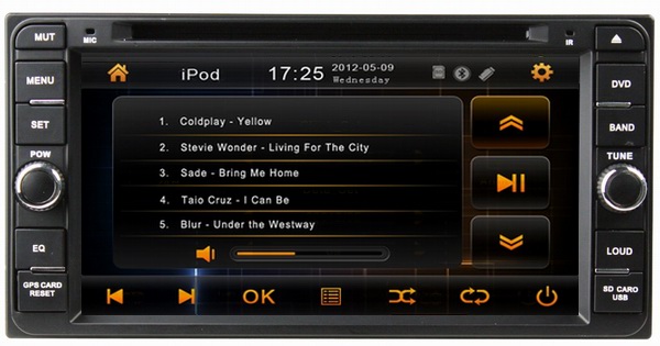 car multi media player for Toyota Avanza /Vios 2003-2010 with Dual zone OCB-6957