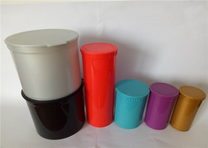 Pharmacy Pop Top Containers Translucent Green H70mm*D39mm Safe Without Sharp Edges