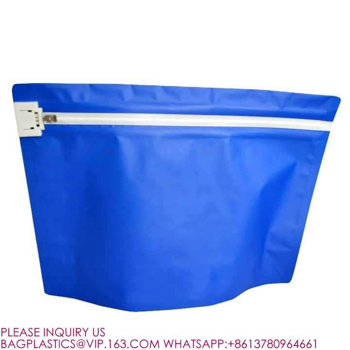 Recyclable Child Resistant Custom Printed Child Proof Smell Proof Mylar Zipper Pouch Bag
