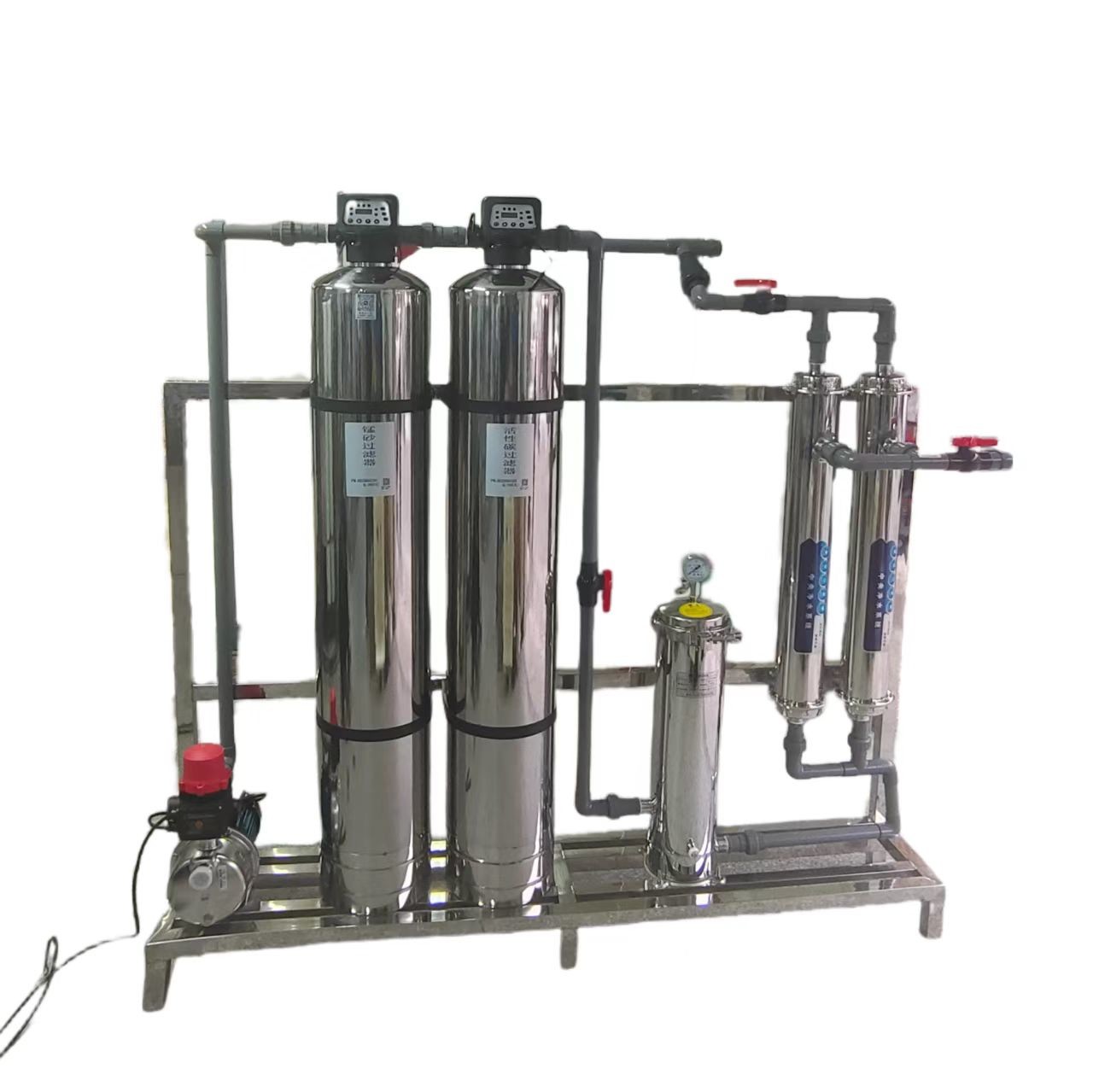 304 Stainless Steel Cement Sand River Well Water Bath Filtration