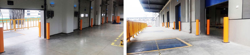 Safety Bollard Anti-collision Post Bollard Traffic Guardrails