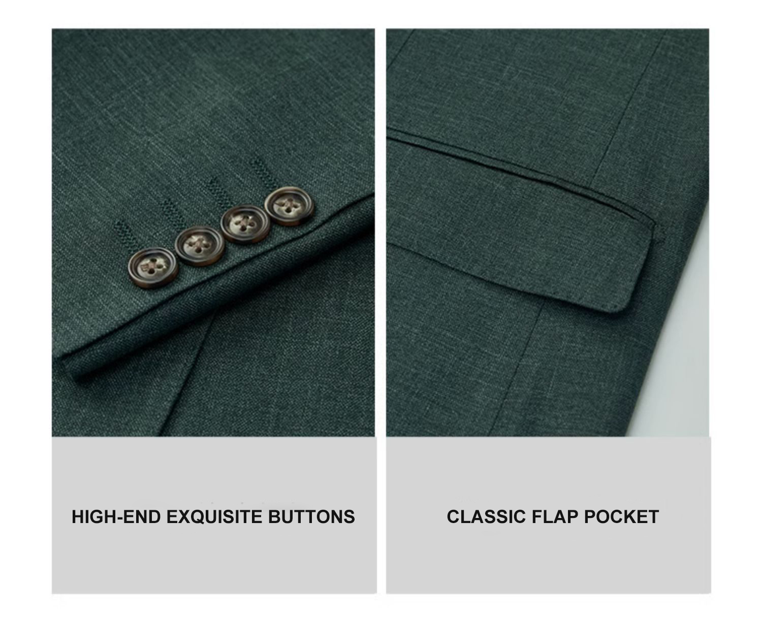 Customized Designs Three-Piece Suit for Men's Business and Formal Events in British Styl