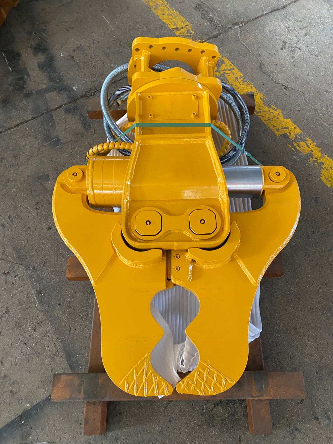 Double Cylinder Metal Excavator Scrap Shear Concrete Scrap Building Demolition