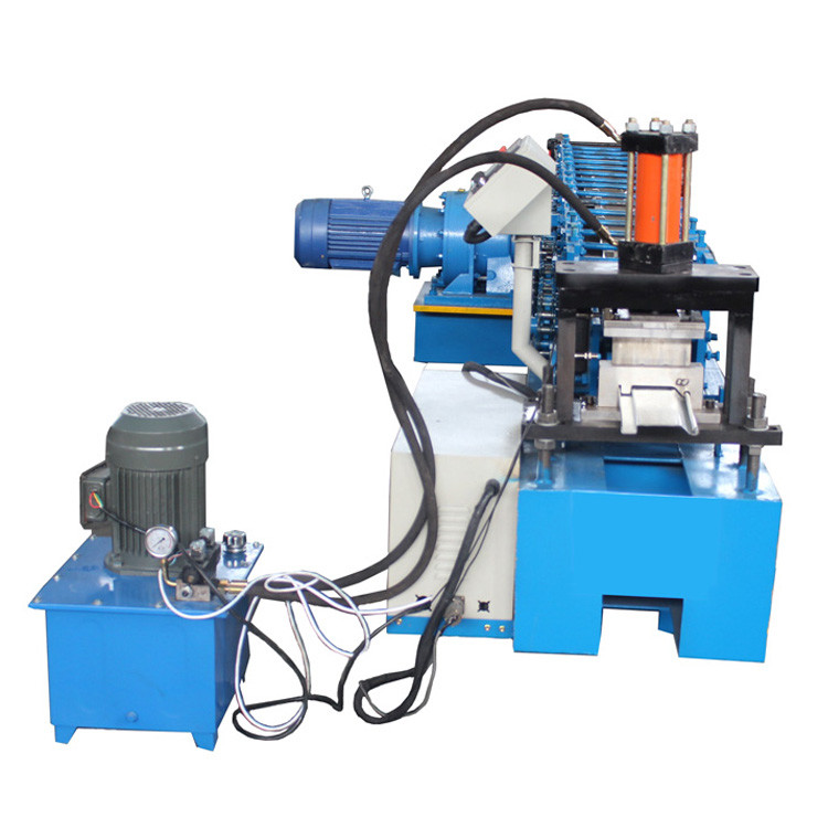 Ppgi High Accuracy Shutter Door Roll Forming Machine Hydraulic Shears