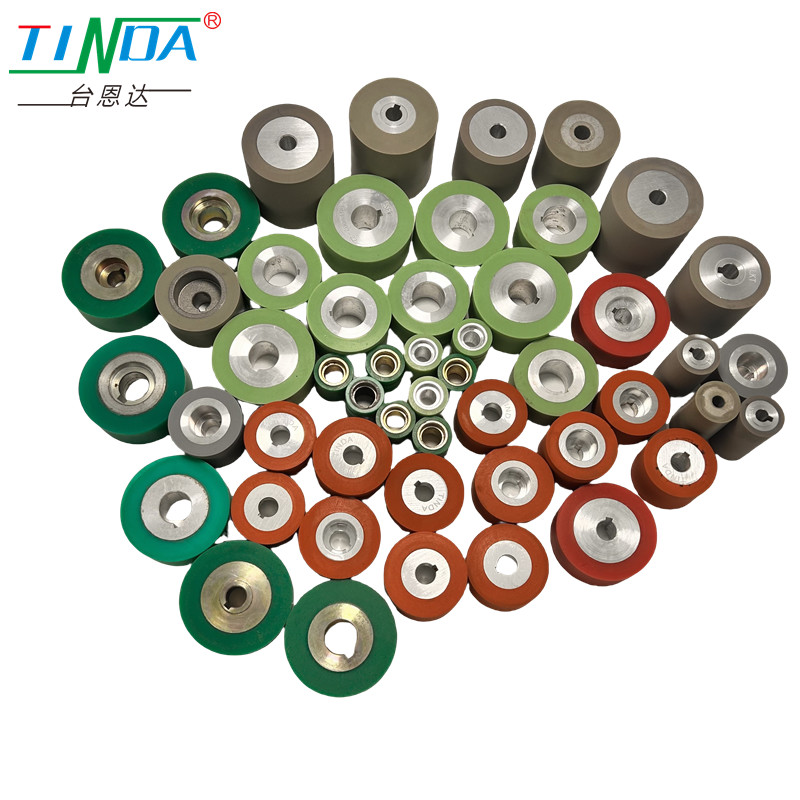 High Durability Rubber Feed Rollers with Tolerance Up To 0.02mm and Hot Air Temperature Up to 750 Celsius