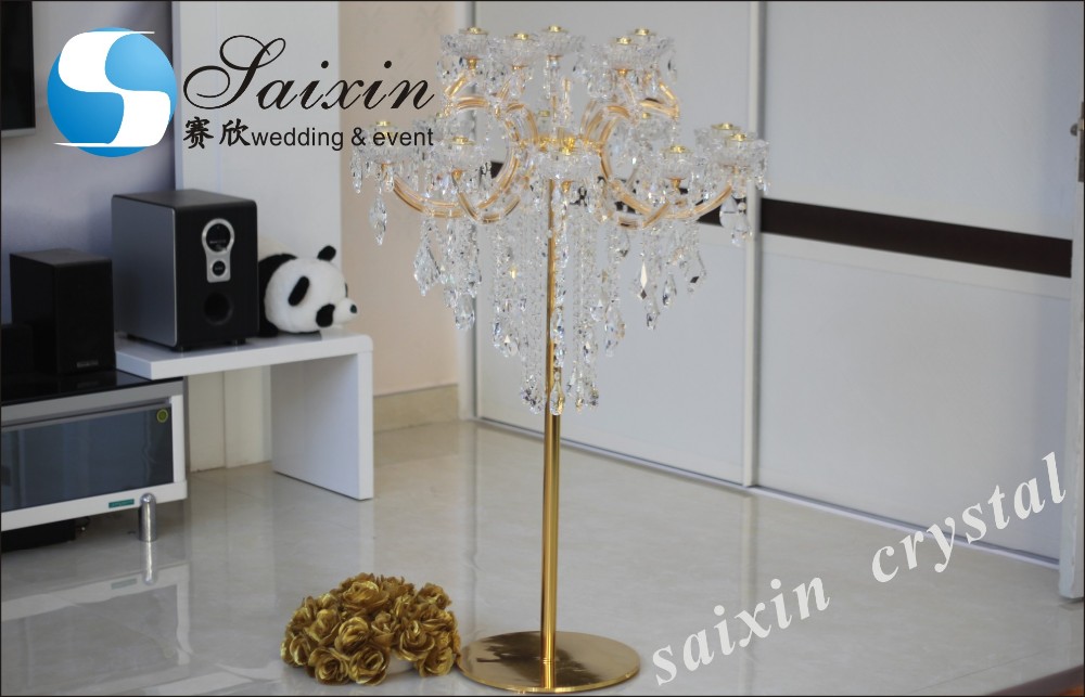 ZT-542 Luxury Crystal Flower Stand Centerpiece For Wedding Decor