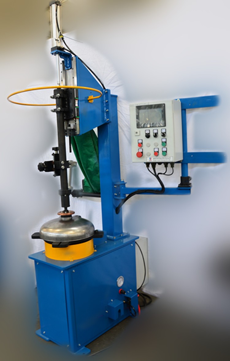 Automatic Circumferential Seam Welder Machine Vertical Pressure Seam Welding Equipment