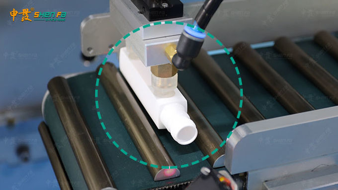 Servo Automatic Hot Stamping Machine For Lipstick Conical Oval Square Shape
