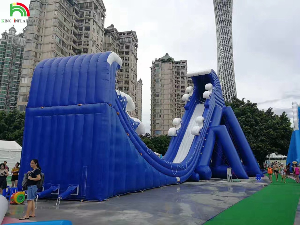 Kids Water Park Outdoor Playground Water Playground Equipment Water Slide Play Equipment
